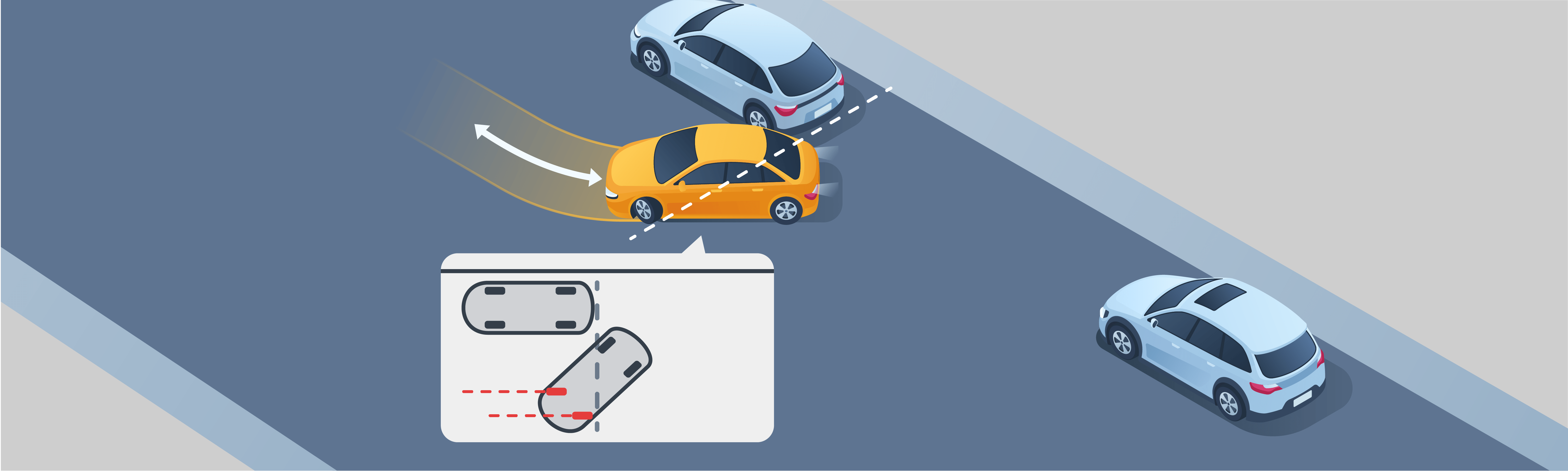 Parking - Comment devez-vous commencer à vous déplacer vers votre place de stationnement parallèle prévue ?