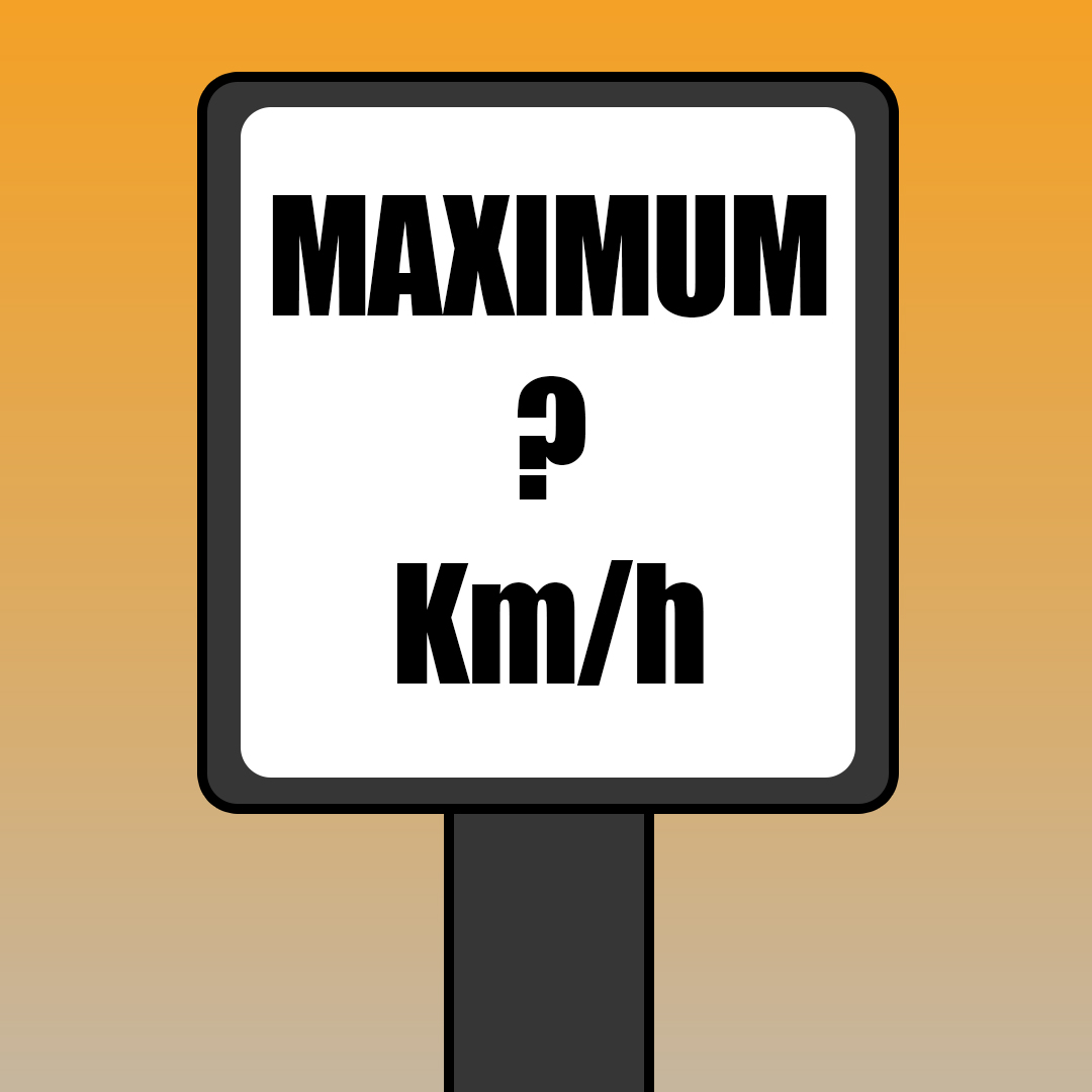 Test 1 - Quelle est la vitesse maximale autorisée dans les villes et les villages lorsqu'il n'y a pas de limites de vitesse affichées ?
