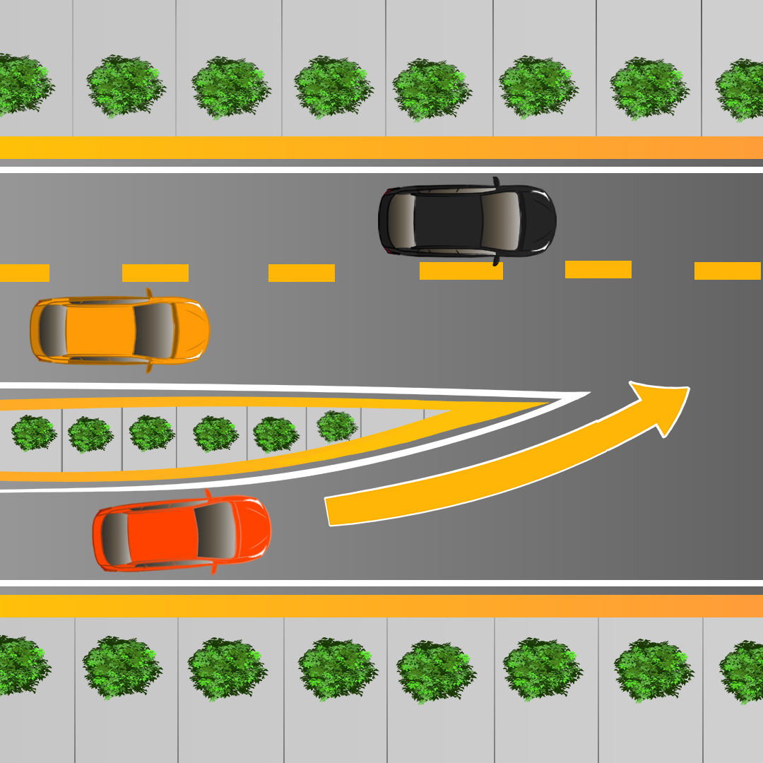 Test 1 - Que devez-vous faire lorsque vous entrez sur une autoroute ?
