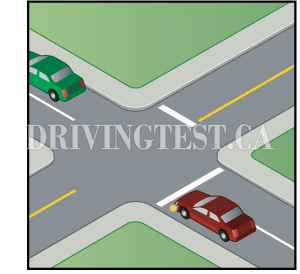 Test 2 - Où devez-vous vous trouver sur la chaussée avant de tourner à gauche dans une rue à sens unique ?