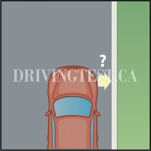 Test 2 - Quelle est la distance maximale à laquelle vous pouvez vous tenir par rapport au trottoir lorsque vous vous garez en parallèle ?