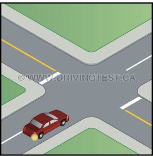Test 2 - Que ne faut-il pas faire si vous tournez à une intersection ?