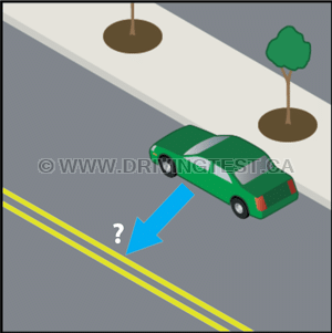 Test 2 - À moins qu’il n’y ait ____ de chaussée dégagée disponible pour le passage des autres véhicules, il est illégal de se garer sur une autoroute.