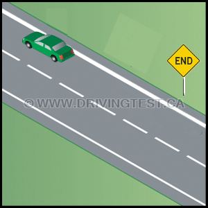 Test 4 - Quelle est la distance minimale par rapport à une zone de sécurité à laquelle vous pouvez vous garer ?