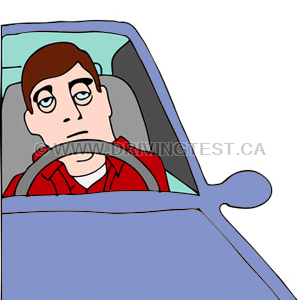 Test 4 - Que devez-vous faire si vous commencez à vous sentir fatigué en conduisant ?