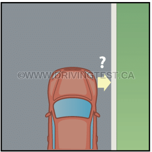 Test 3 - À quelle distance du trottoir vos roues peuvent-elles se trouver lorsque vous vous garez ?